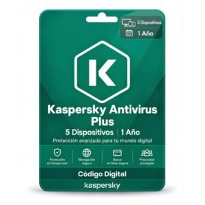 Antivirus Kaspersky Plus 5 Dispositivos - 1 Año